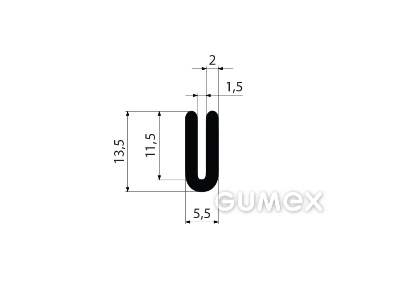 SILIKONPROFILE U-FORM